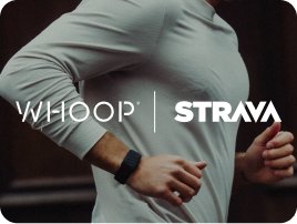 Official WHOOP and Strava training illustration
