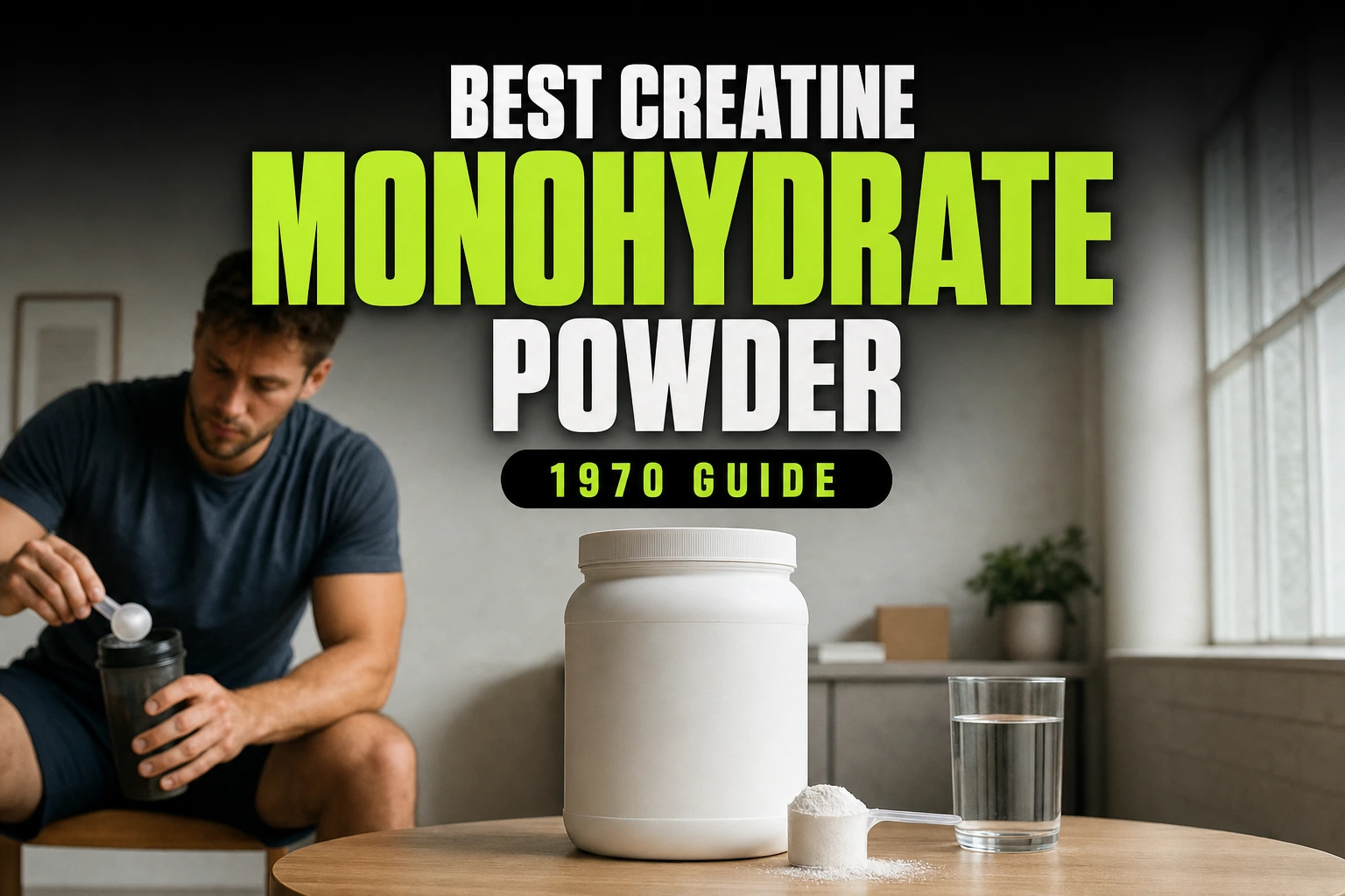 Best Creatine Monohydrate Powders: 2026 Guide