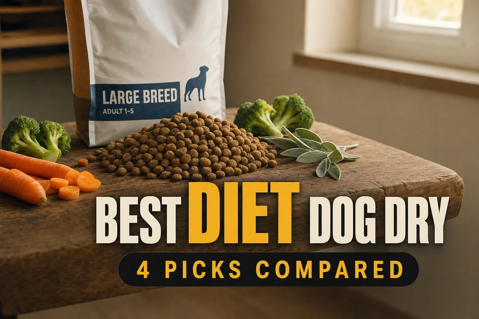 Best Diet Dog Dry: 4 Picks Compared