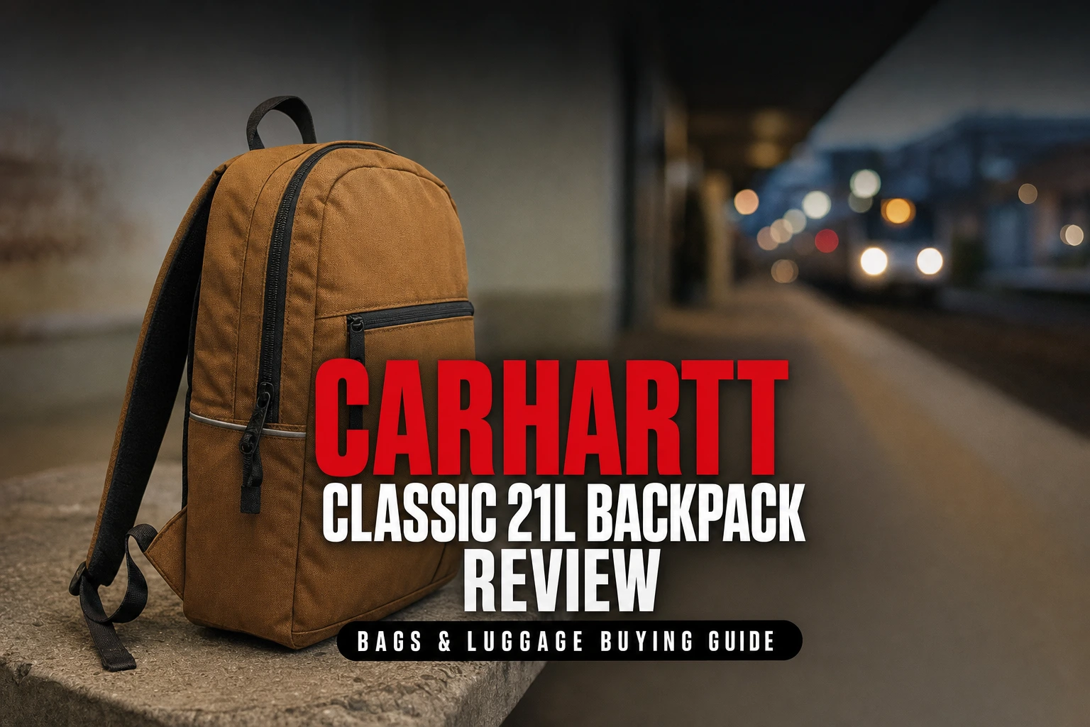 Carhartt Classic 21L Backpack Review