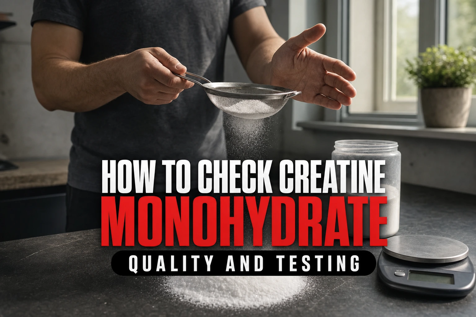 How to Check Creatine Monohydrate Quality and Testing