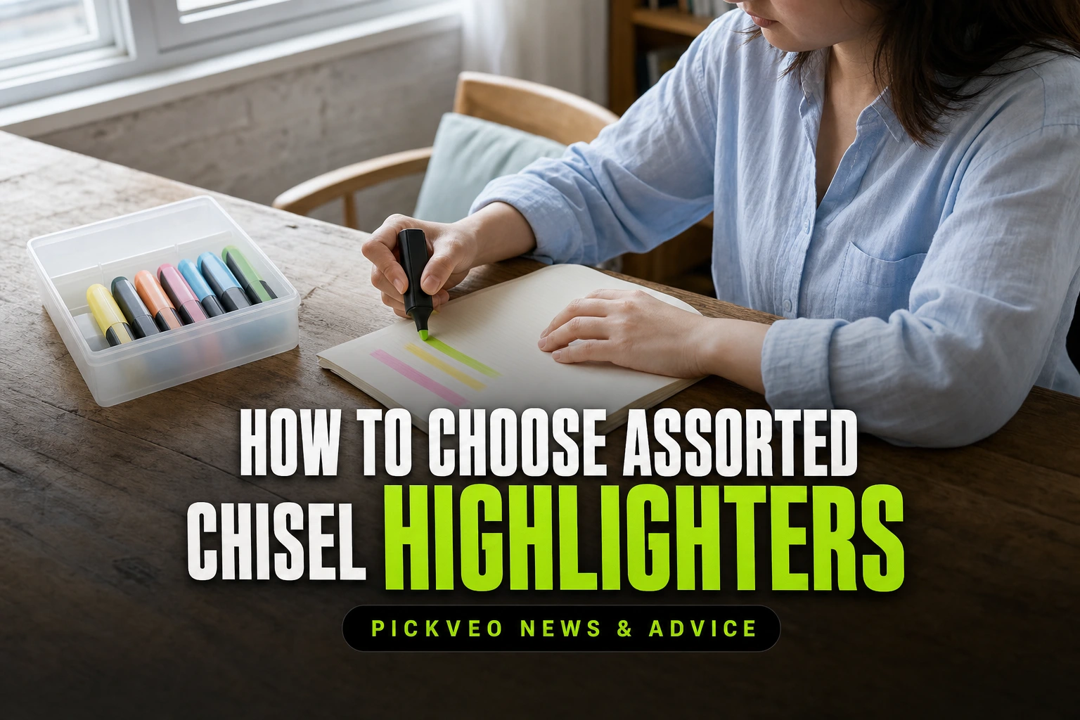 How to Choose Assorted Chisel Highlighters