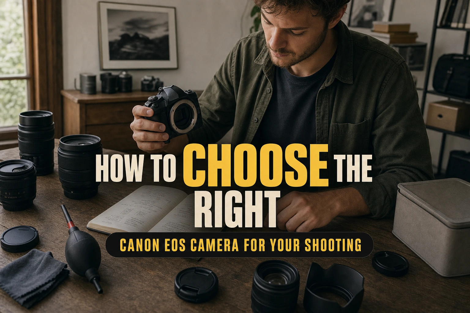 How to Choose the Right Canon EOS Camera for Your Shooting Style