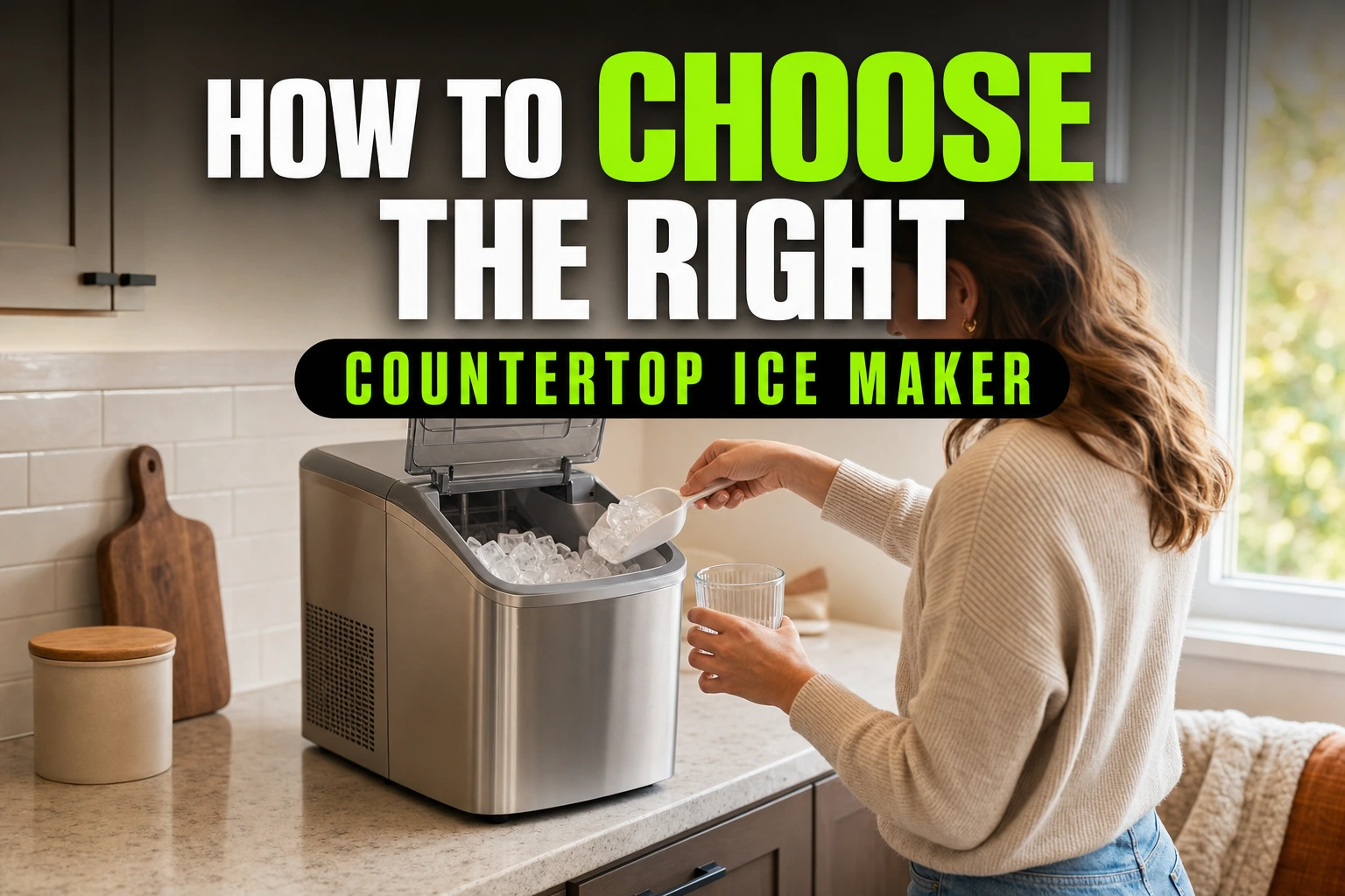How to Choose the Right Countertop Ice Maker