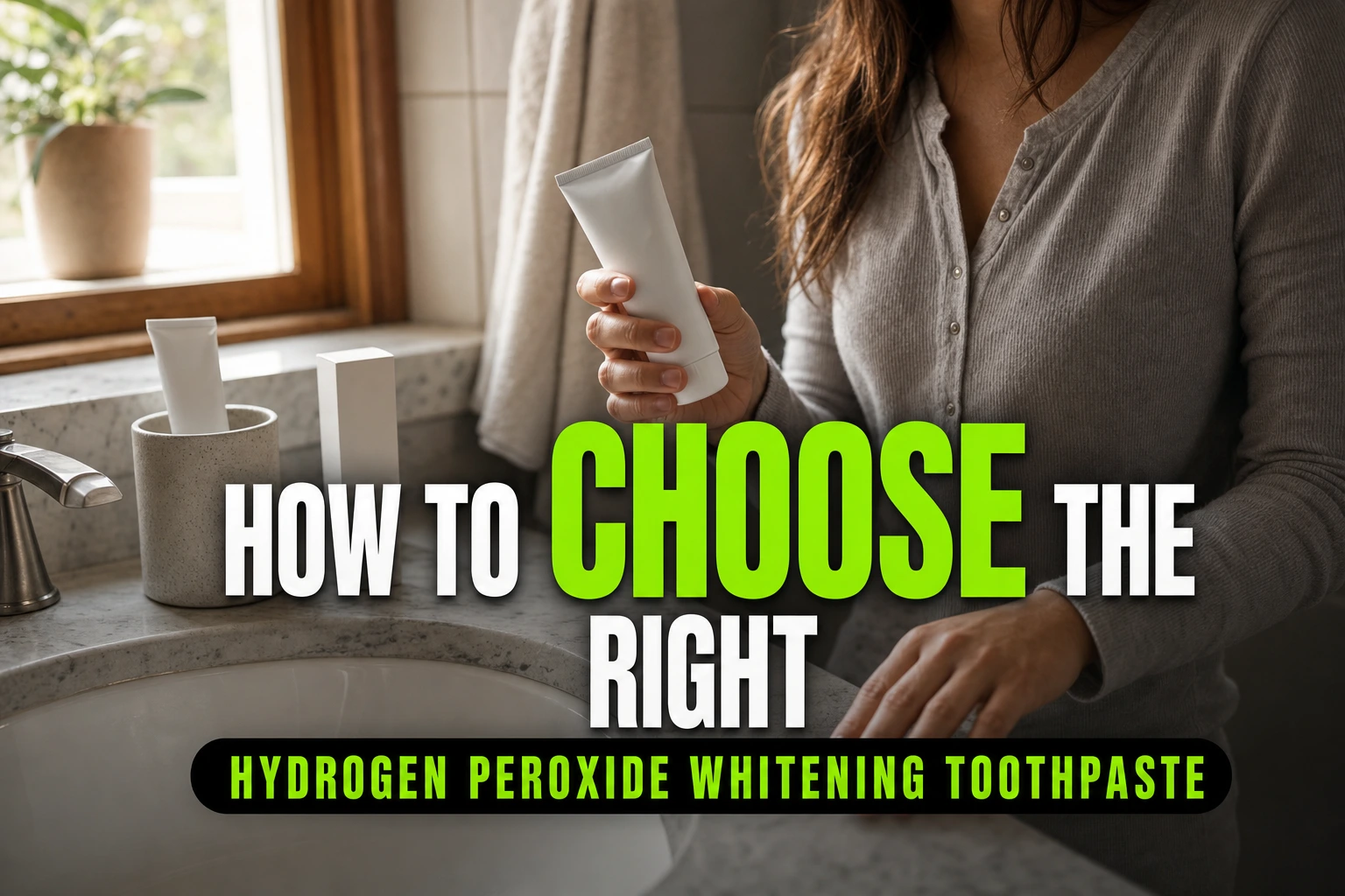 How to Choose the Right Hydrogen Peroxide Whitening Toothpaste