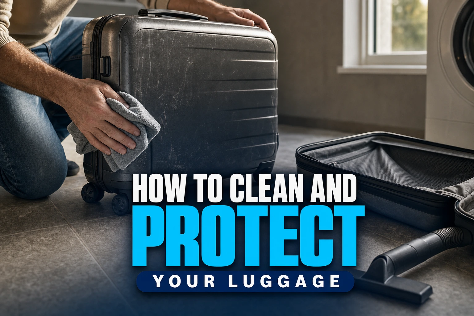 How to Clean and Protect Your Luggage
