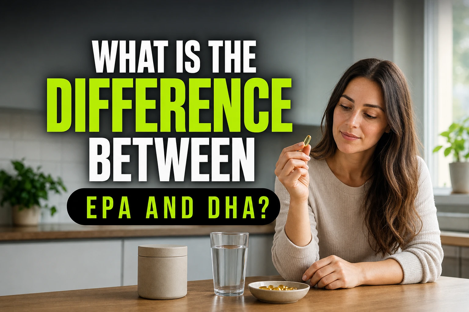 What Is the Difference Between EPA and DHA?