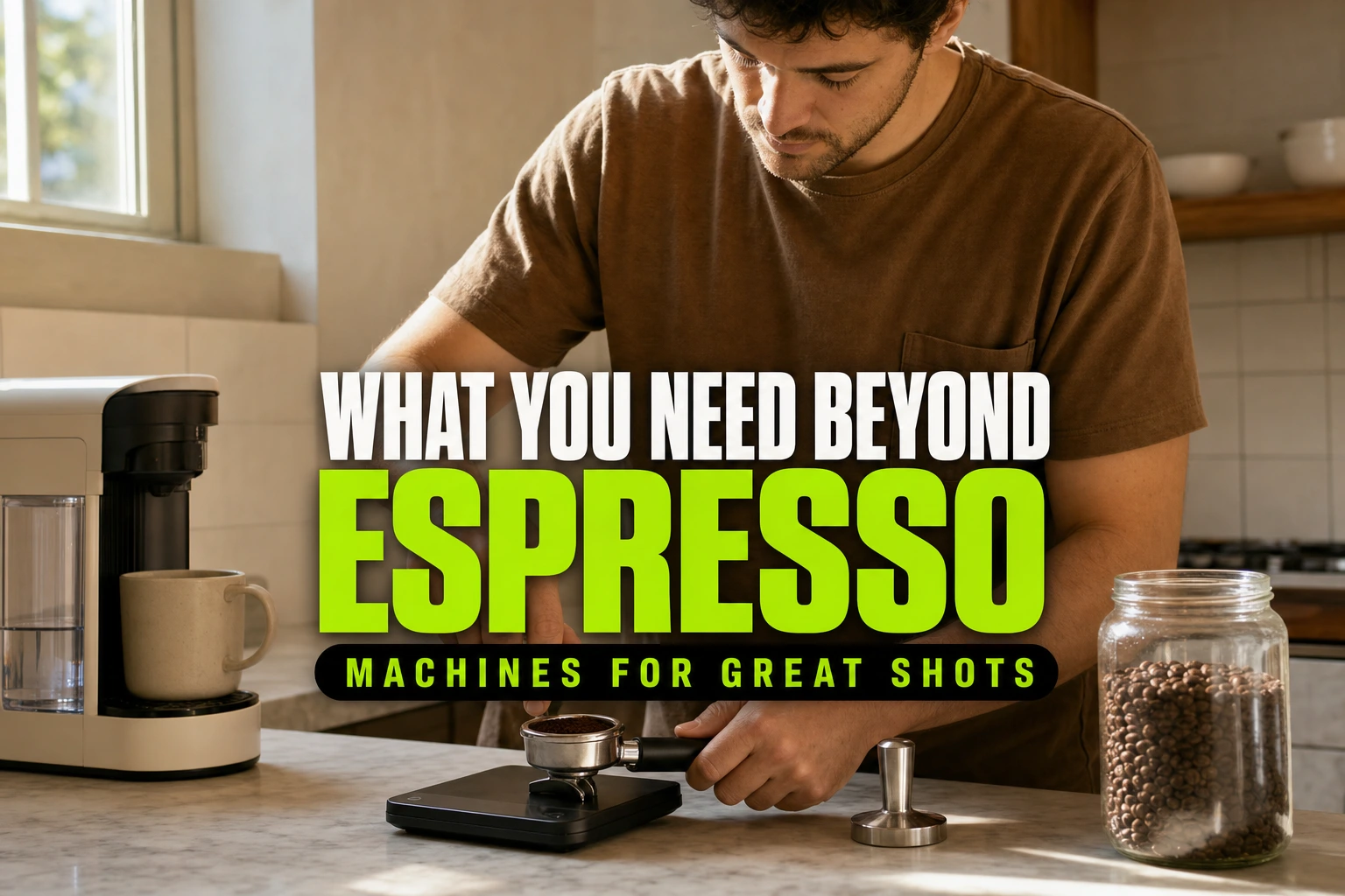 What You Need Beyond Espresso Machines for Great Shots