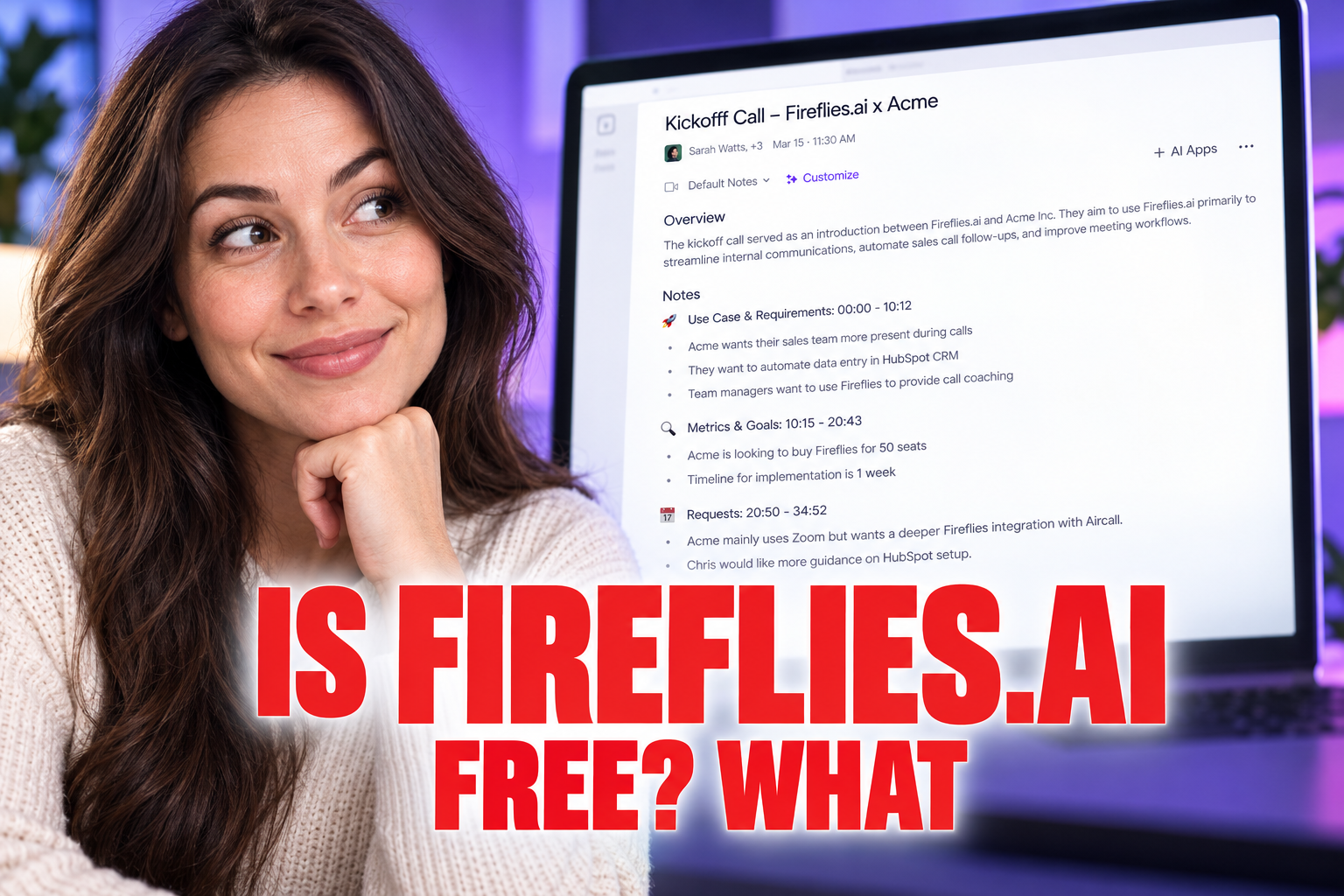 Is Fireflies.ai Free? What the Free Plan Really Includes