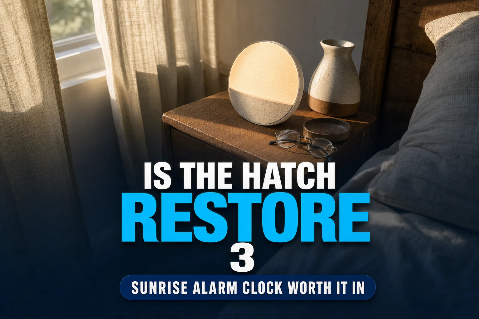 Is the Hatch Restore 3 Sunrise Alarm Clock Worth It in 2026?