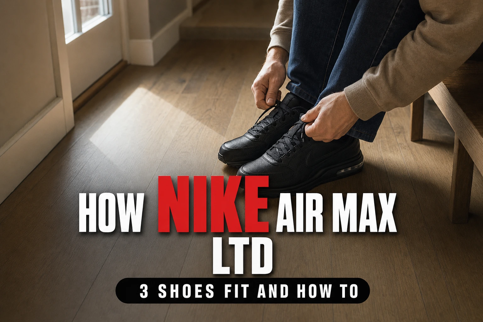How Nike Air Max LTD 3 Shoes Fit and How to Size Them