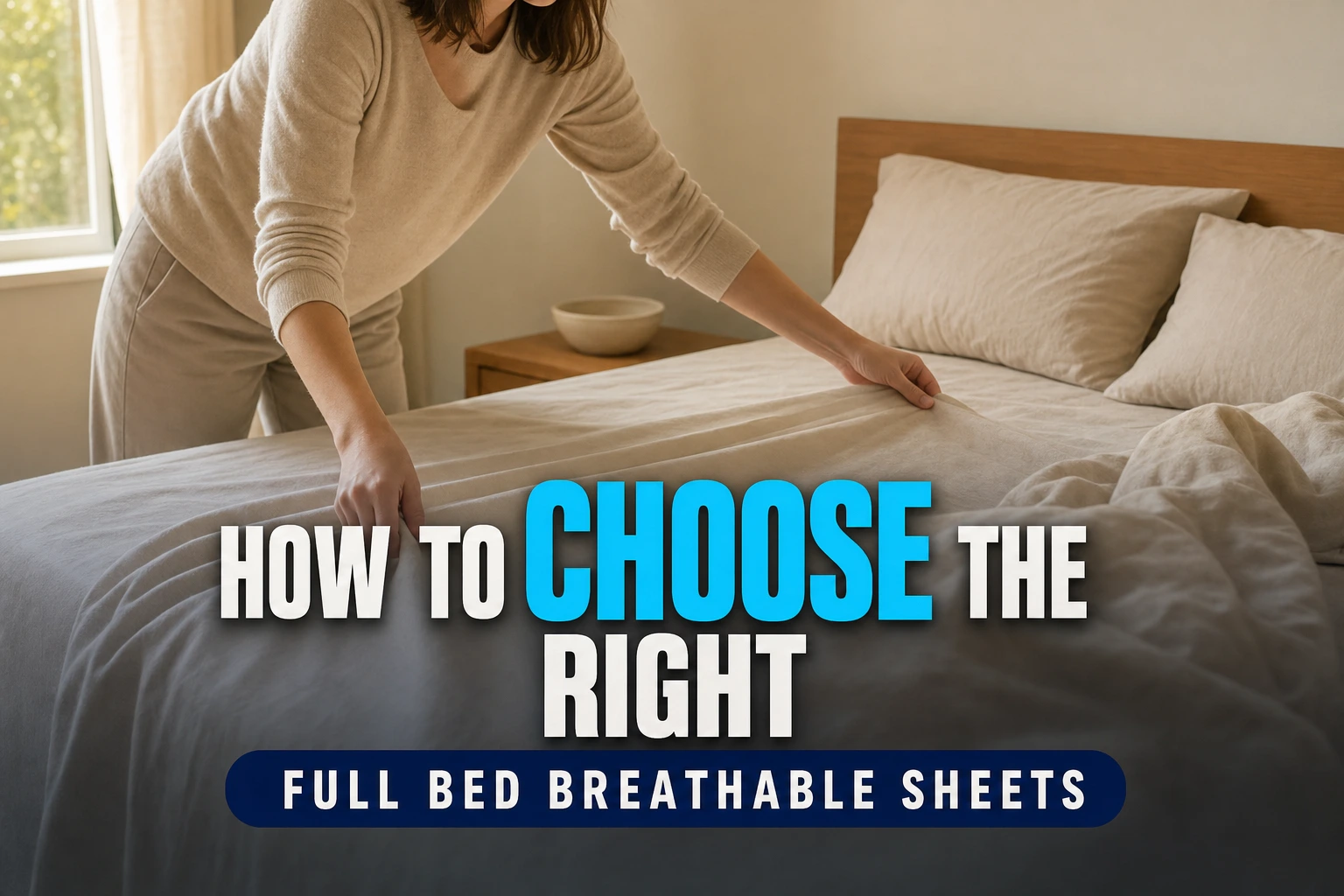 How to Choose the Right Full Bed Breathable Sheets