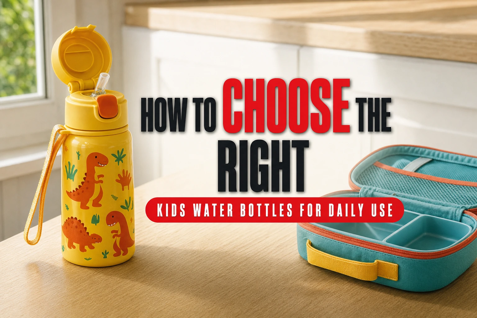 How to Choose the Right Kids Water Bottles for Daily Use