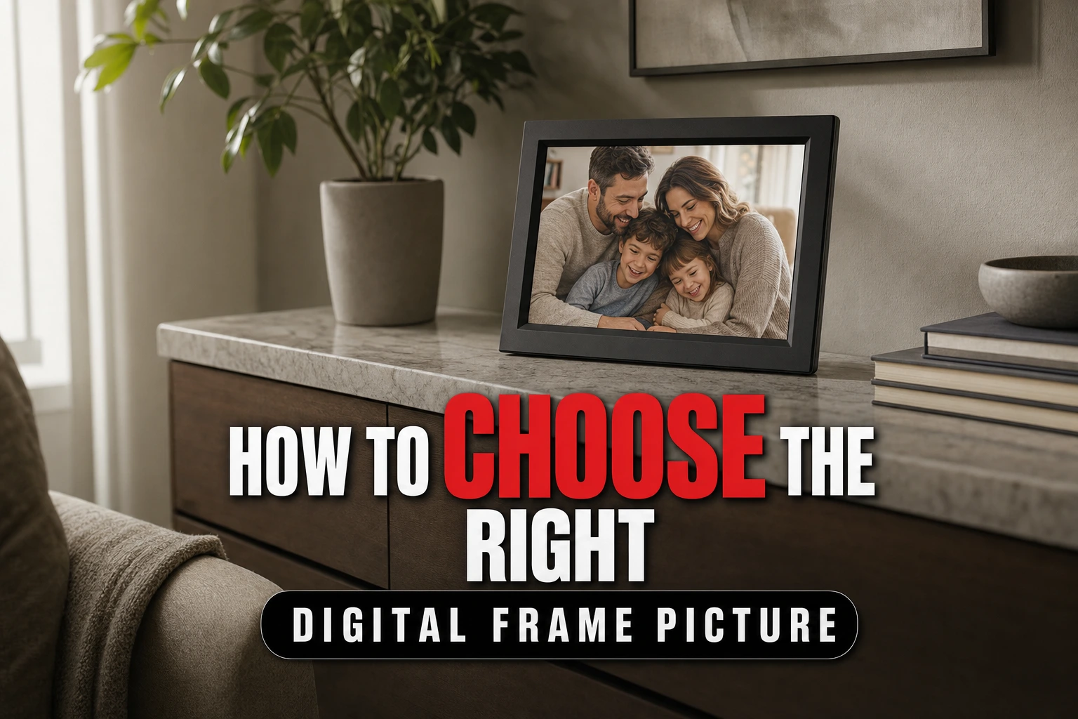 How to Choose the Right Digital Frame Picture