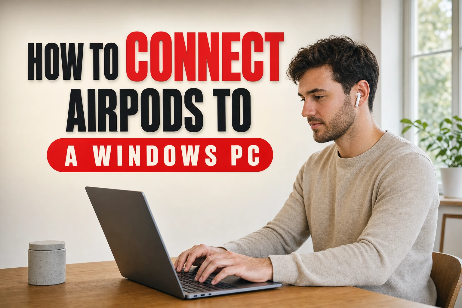 How to Connect AirPods to a Windows PC