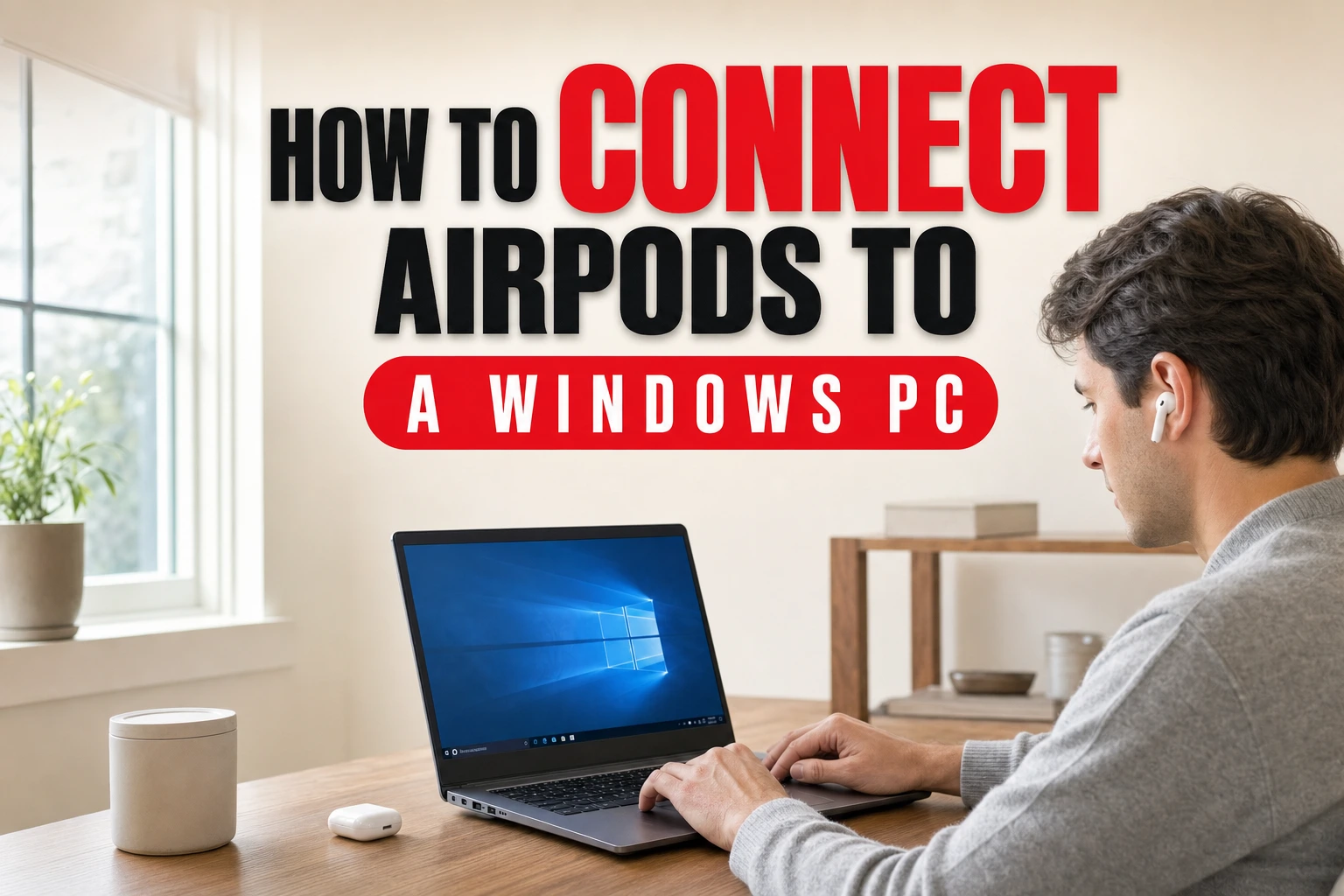 How to Connect AirPods to a Windows PC