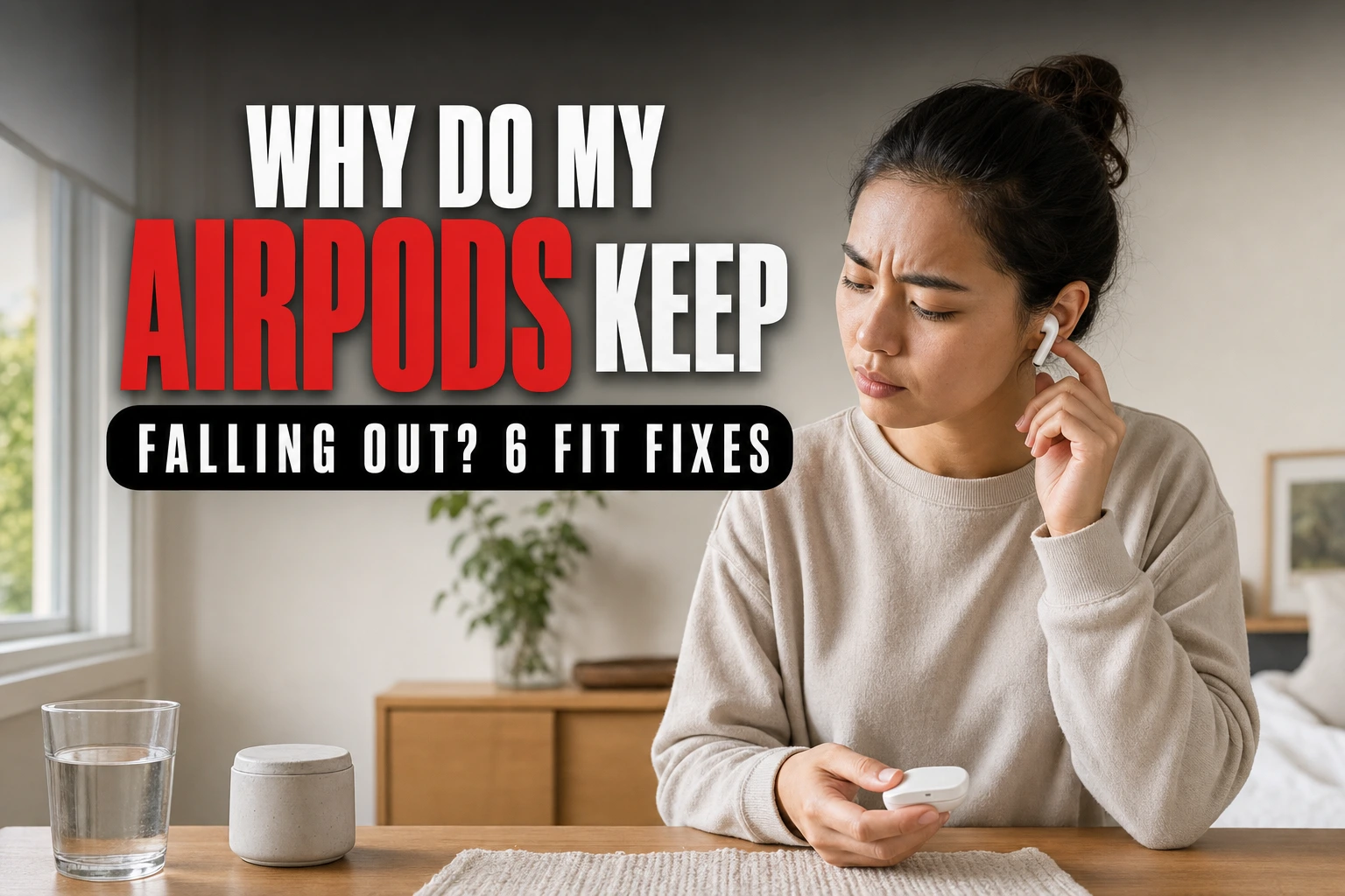 Why Do My AirPods Keep Falling Out? 6 Fit Fixes