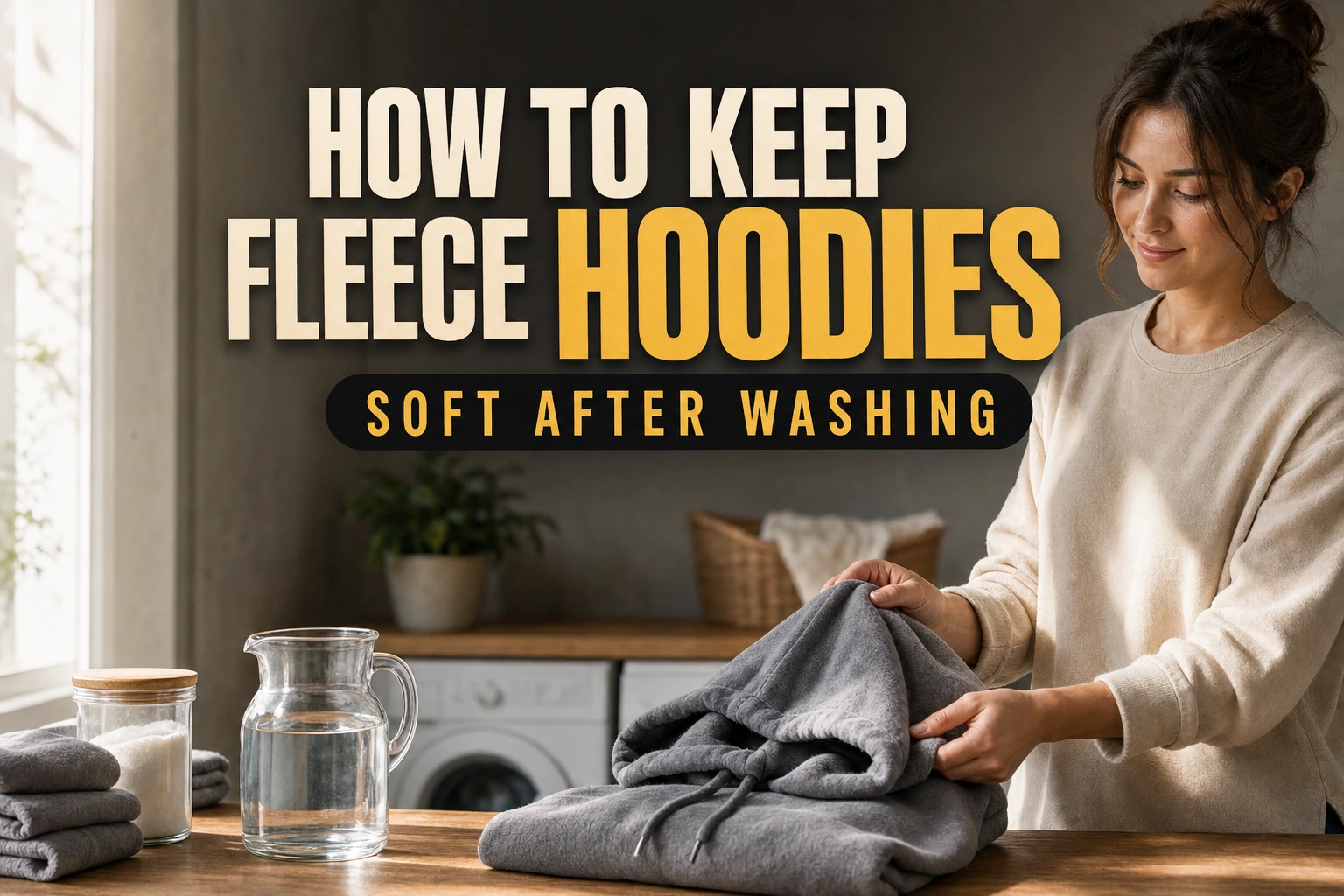 How to Keep Fleece Hoodies Soft After Washing