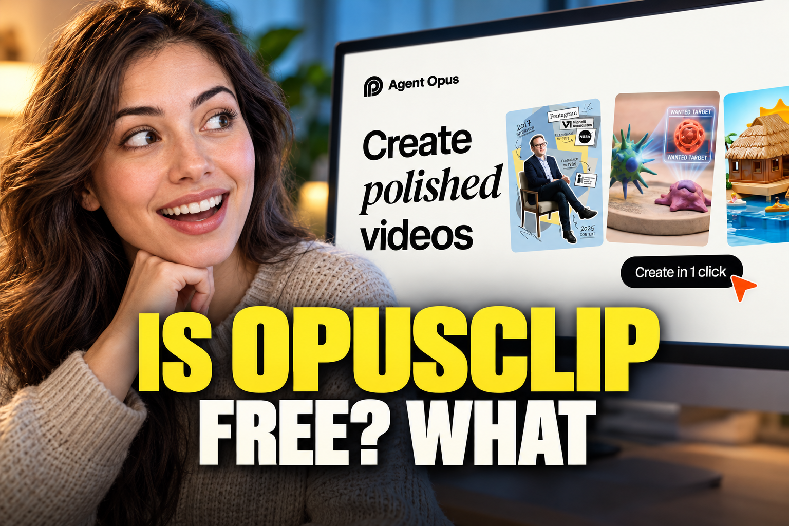 Is OpusClip Free? What the Free Plan Really Includes