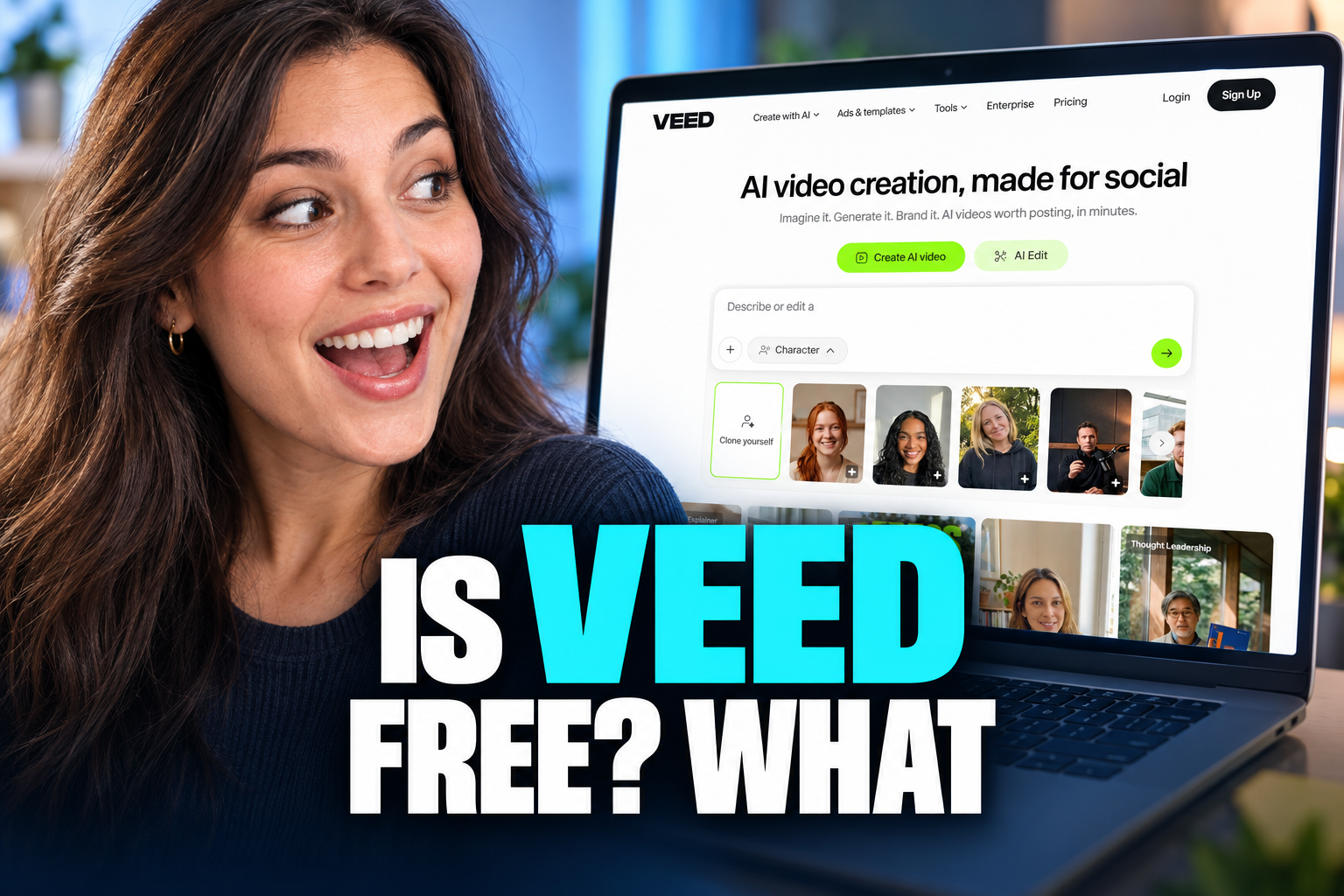 Is VEED Free? What the Free Plan Really Includes