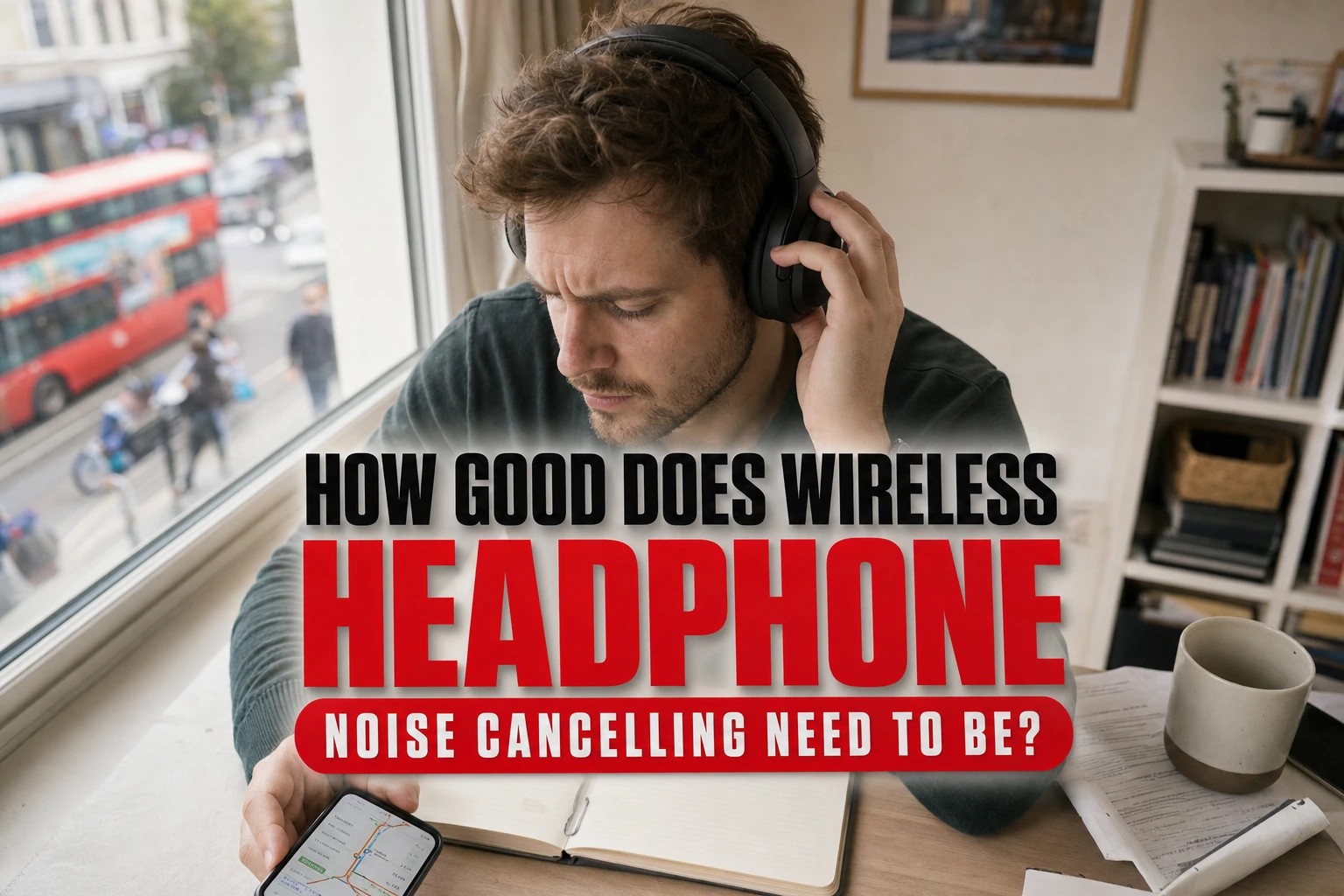 How Good Does Wireless Headphone Noise Cancelling Need to Be?