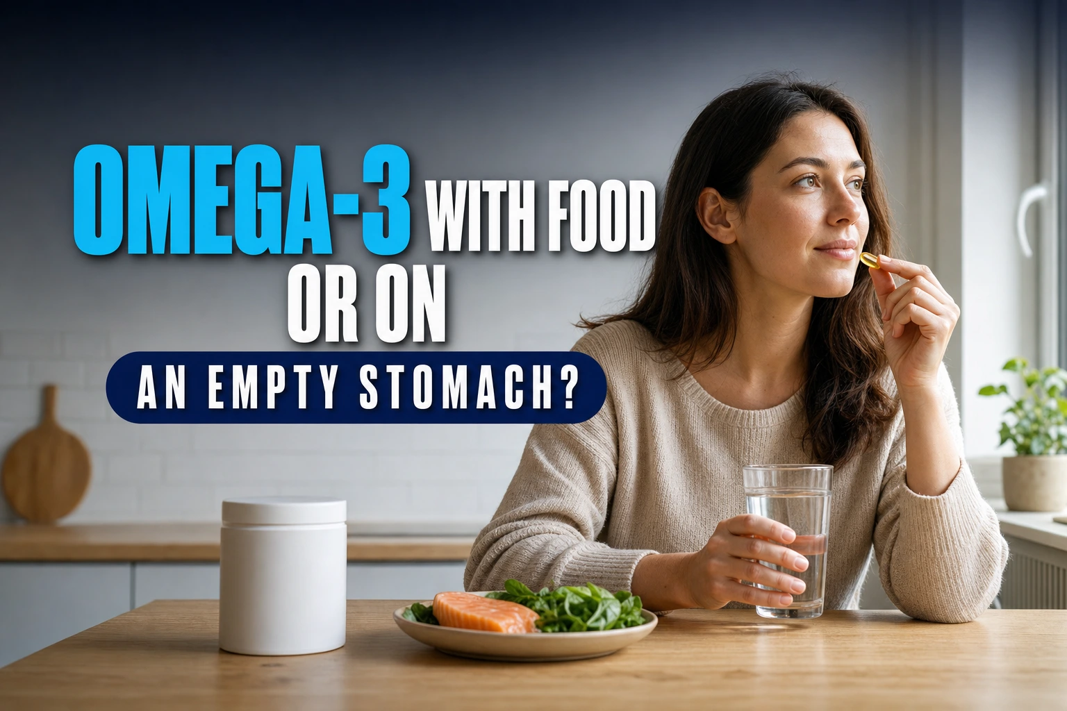 Omega-3 With Food or on an Empty Stomach?