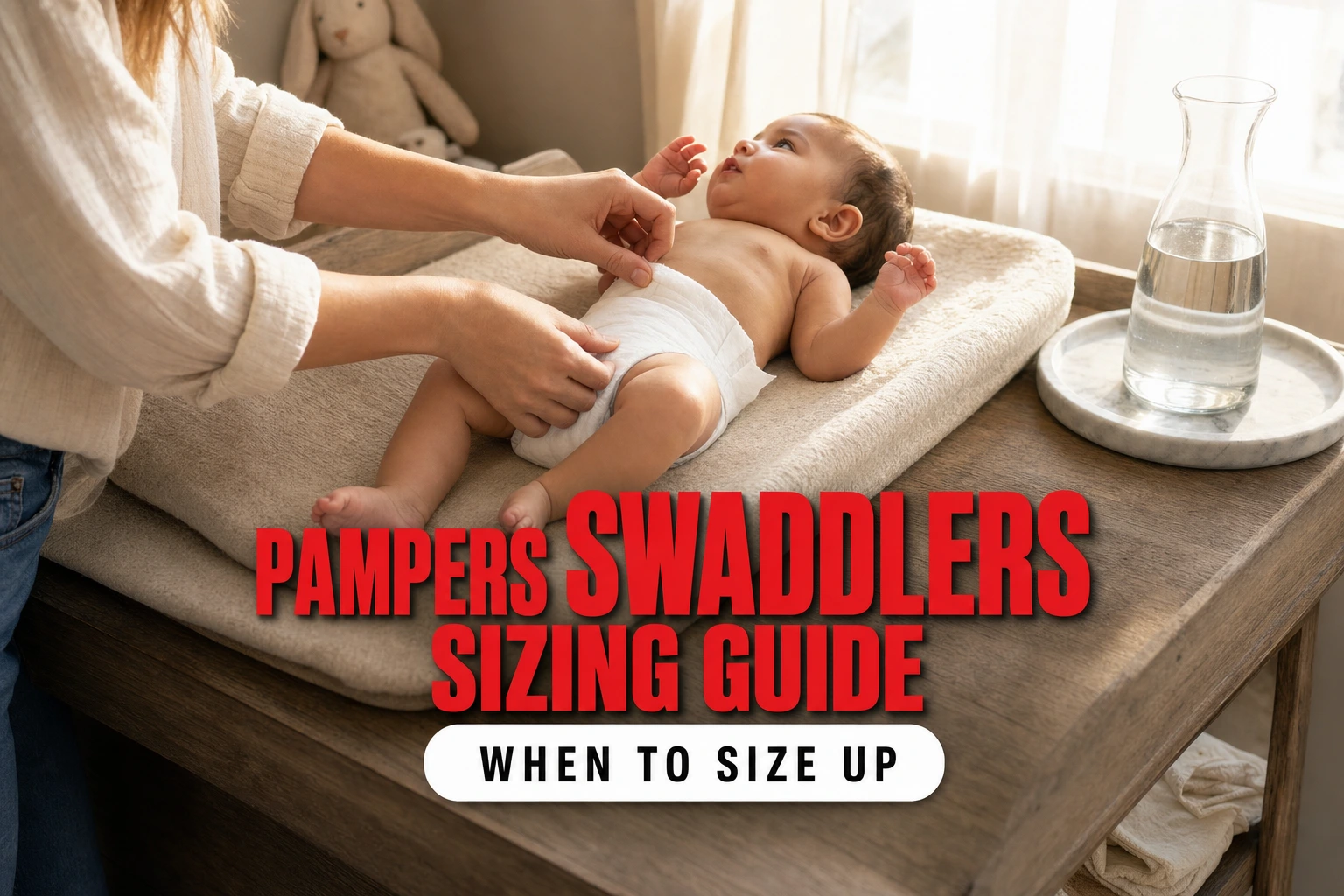 Pampers Swaddlers Sizing Guide: When to Size Up