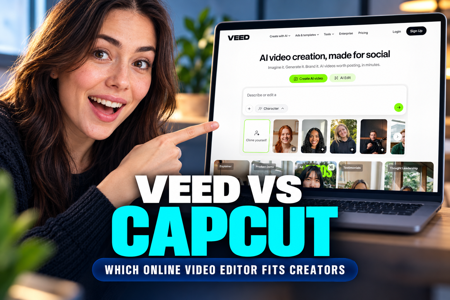 VEED vs CapCut: Which Online Video Editor Fits Creators Better?