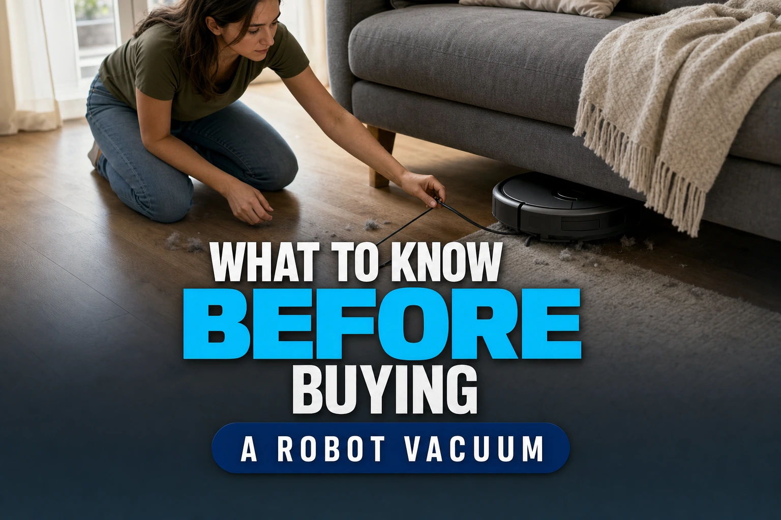 What to Know Before Buying a Robot Vacuum