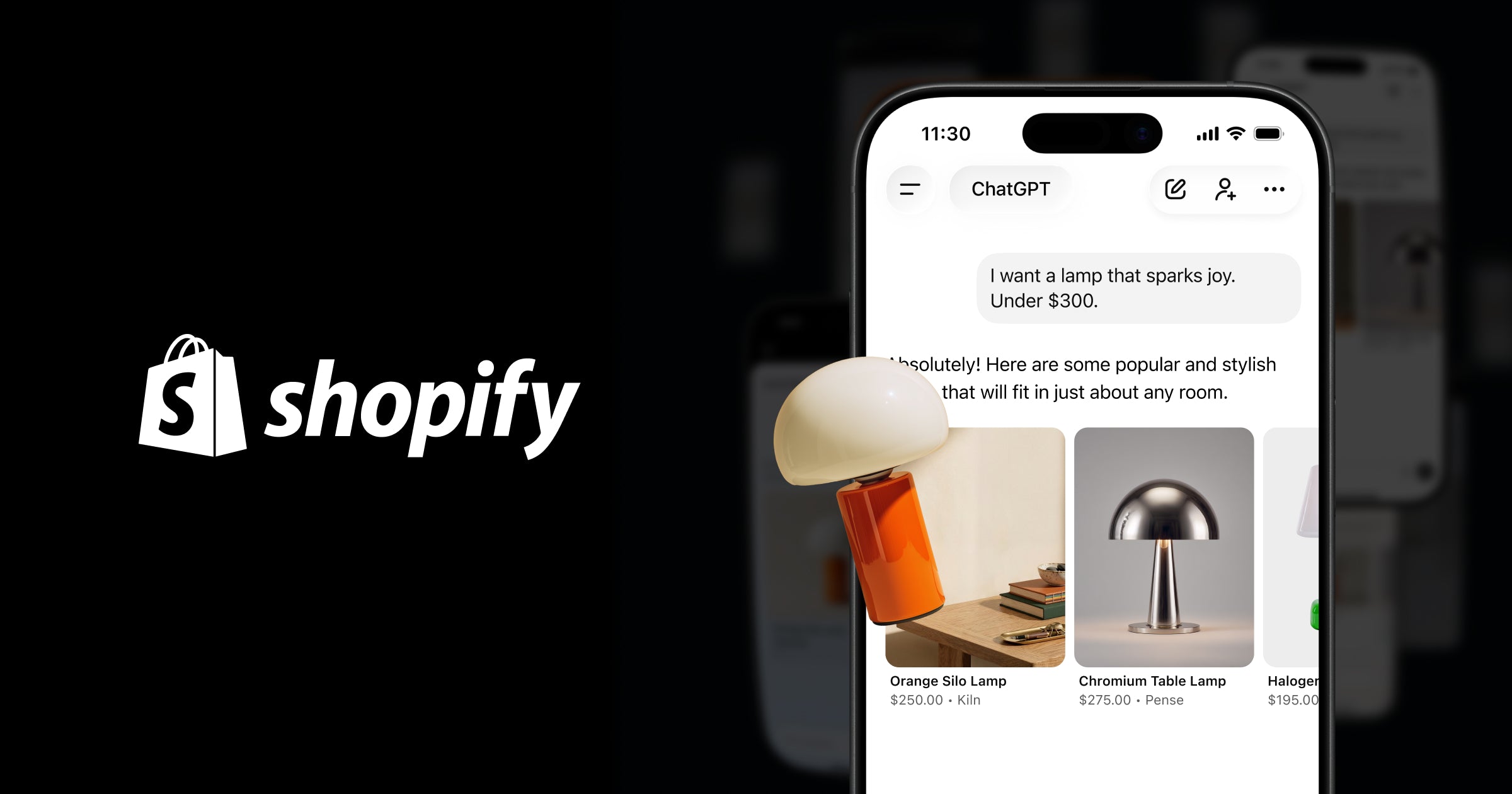 Shopify — Sell in AI chats with Shopify